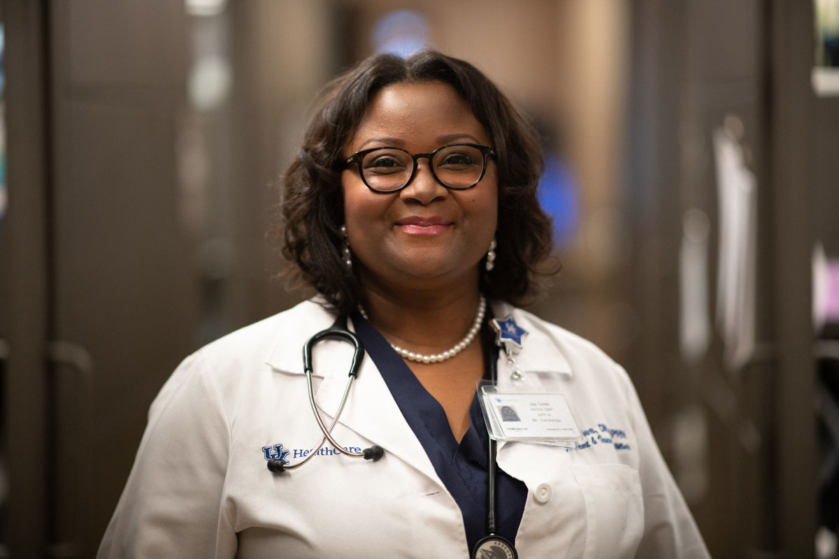 Joy Coles, a doctor of nursing practice at UK HealthCare