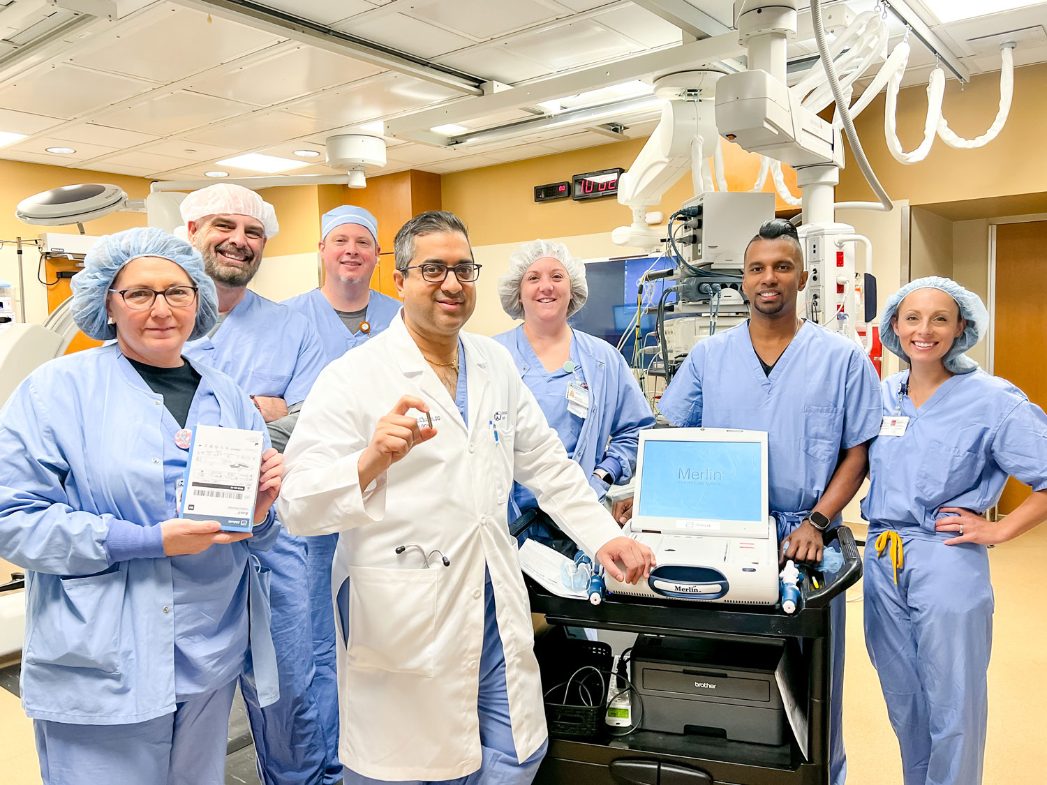 Providers from Owensboro Health Regional Hospital pose for a photo