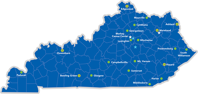 Markey Cancer Center locations