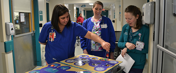 Child life specialists at work