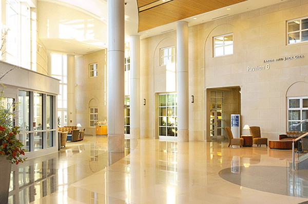 Gill Heart & Vascular Institute interior