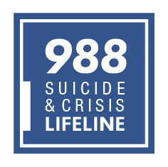 988 Suicide and Crisis Lifeline logo