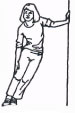 hip adductions standing up illustration