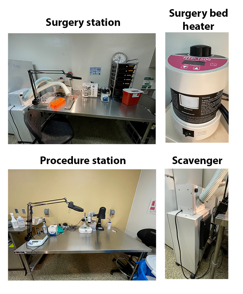 small imaging facility equipment