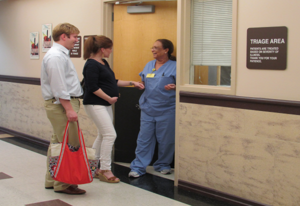 Birthing Center Triage Area