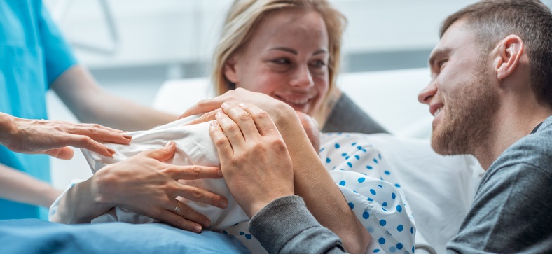 Parents welcome birth of their baby.