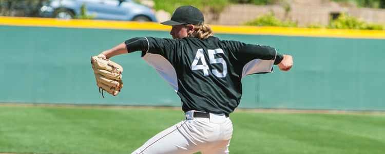 A pitcher prepares to throw the ball.