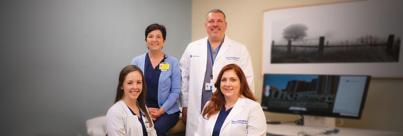 Members of the Georgetown OB-GYN team