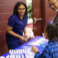 UK HealthCare team members were on-site to distribute information about our services.