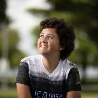 The captain of her soccer team and her school’s Junior Class President, Kylee played soccer throughout her cancer treatment.