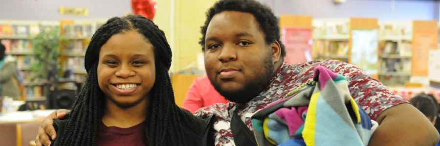 Two Lexington high school students.