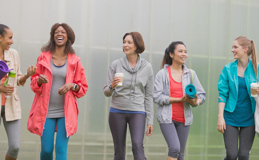 Group of women friends.